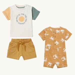 NWT - ORGANIC Noppies premium summer set